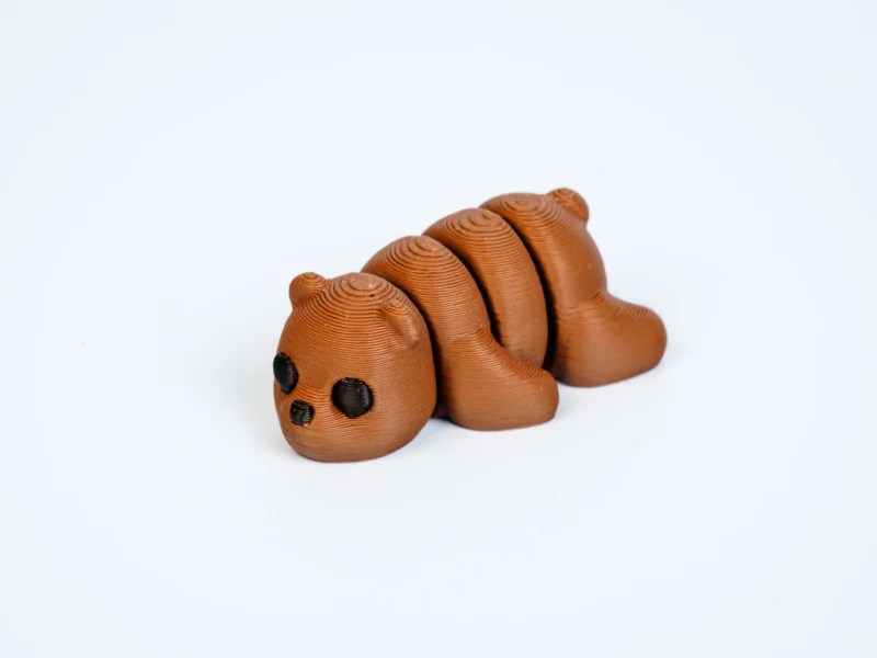 Mini articulated Bear - front view