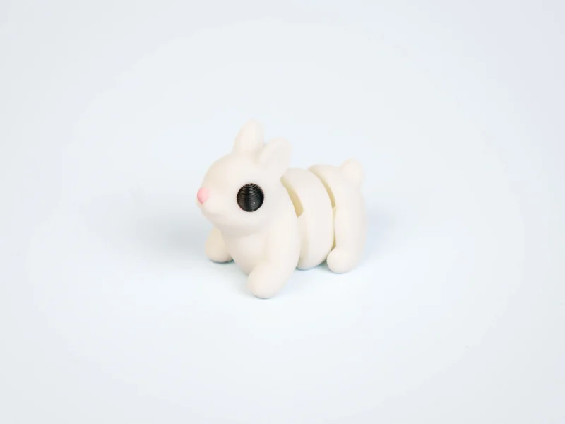 Mini articulated Bunny - front view