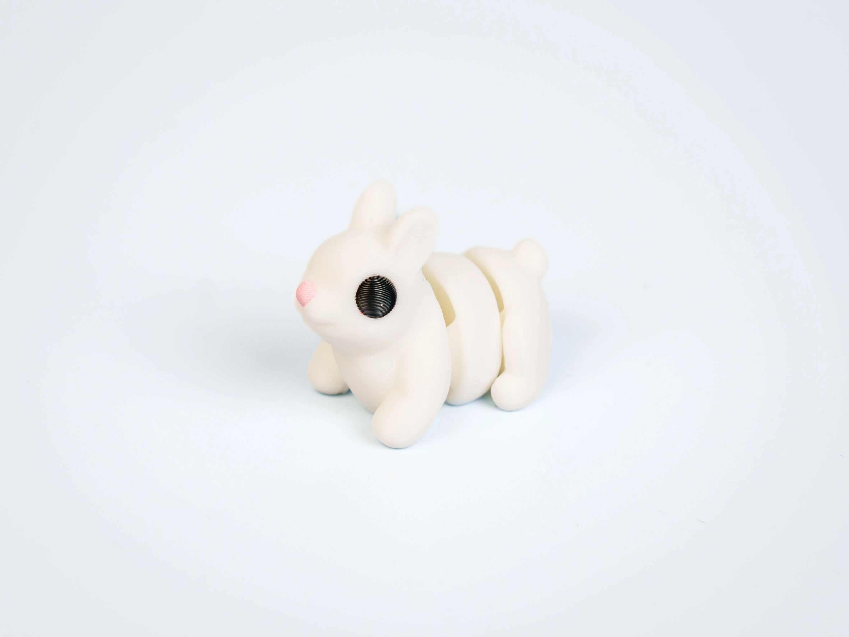 Mini articulated Bunny - front view