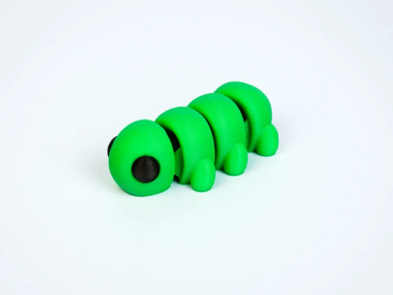 Mini articulated Caterpillar - front view