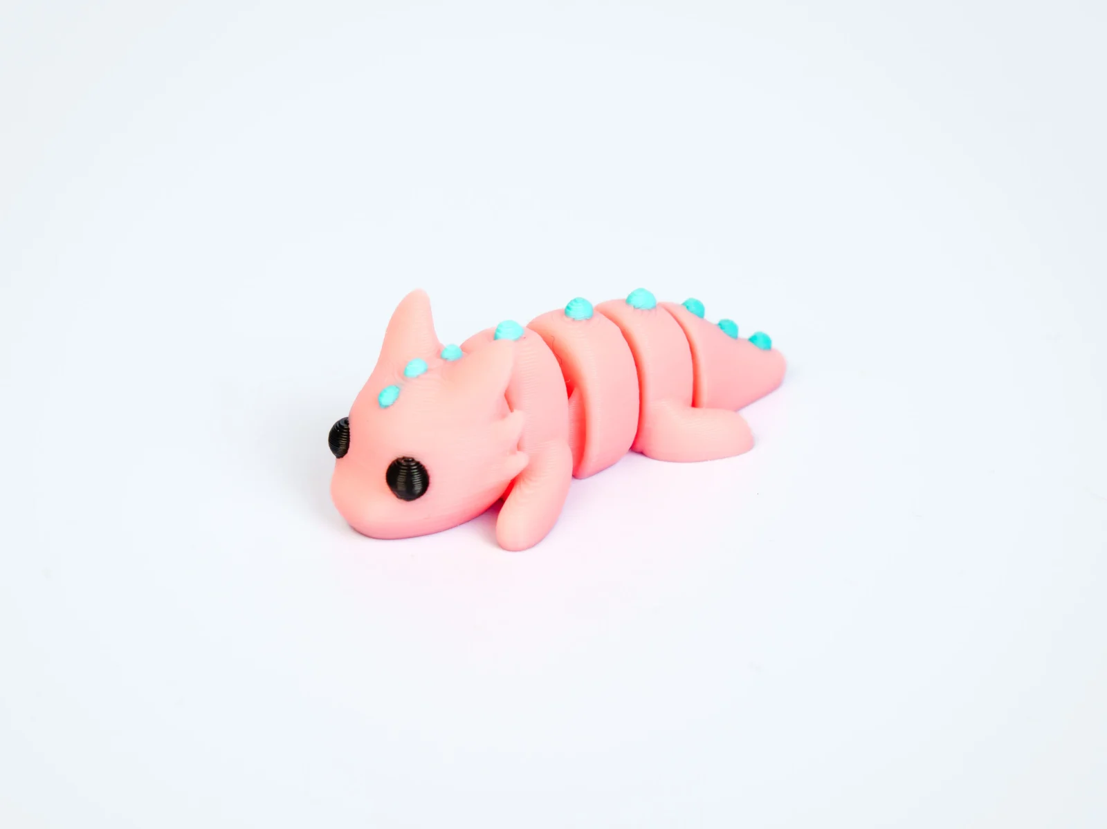 Mini articulated Dragon - front view