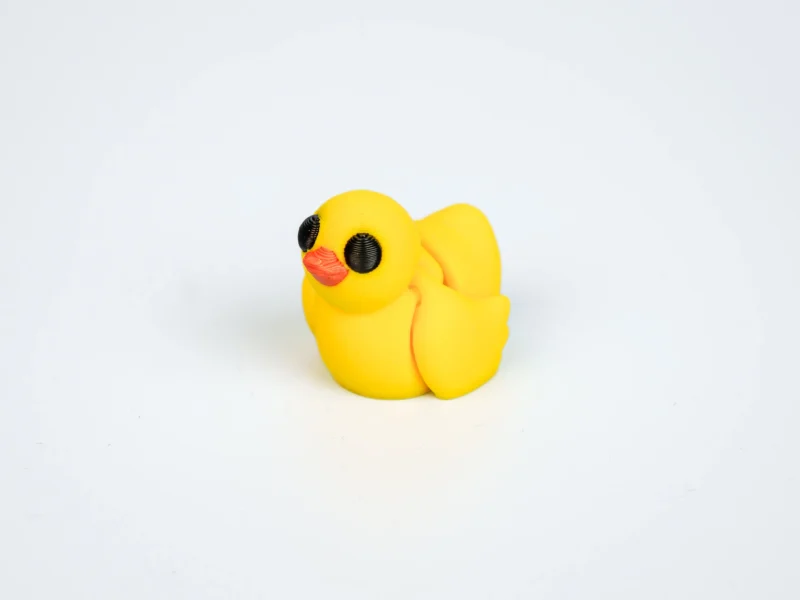 Mini articulated Duck - front view