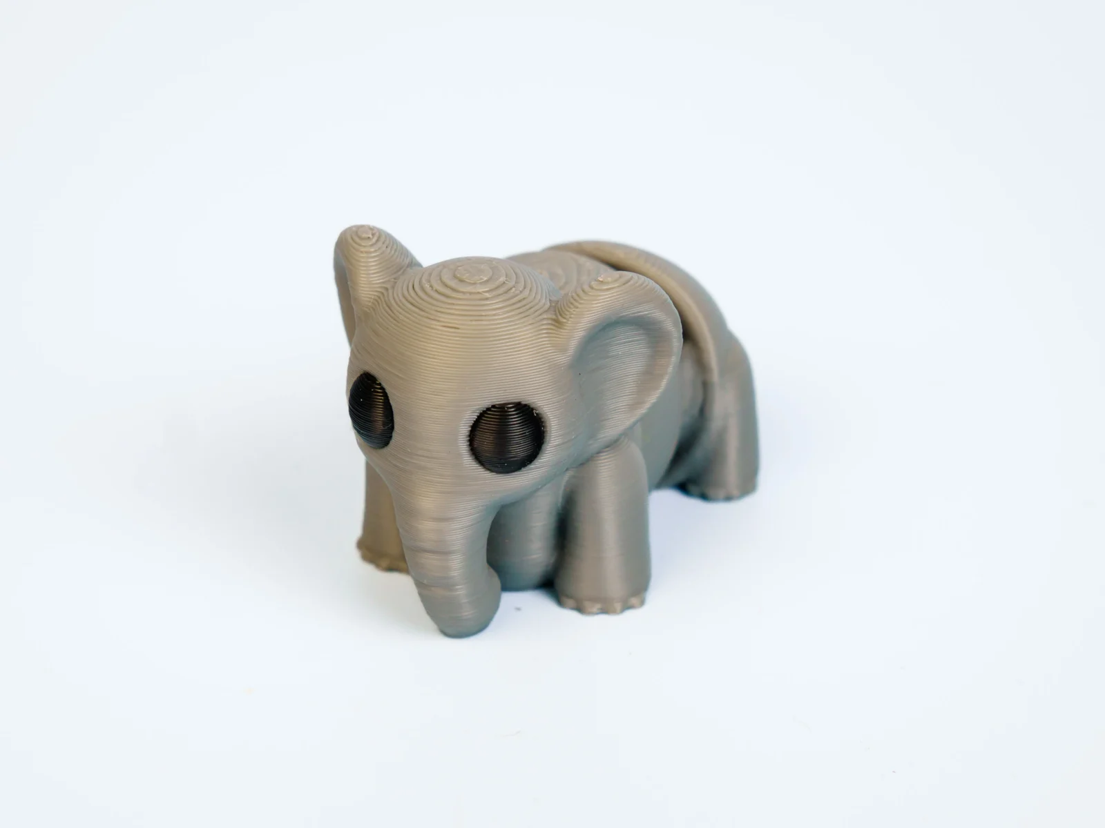 Mini articulated Elephant - front view