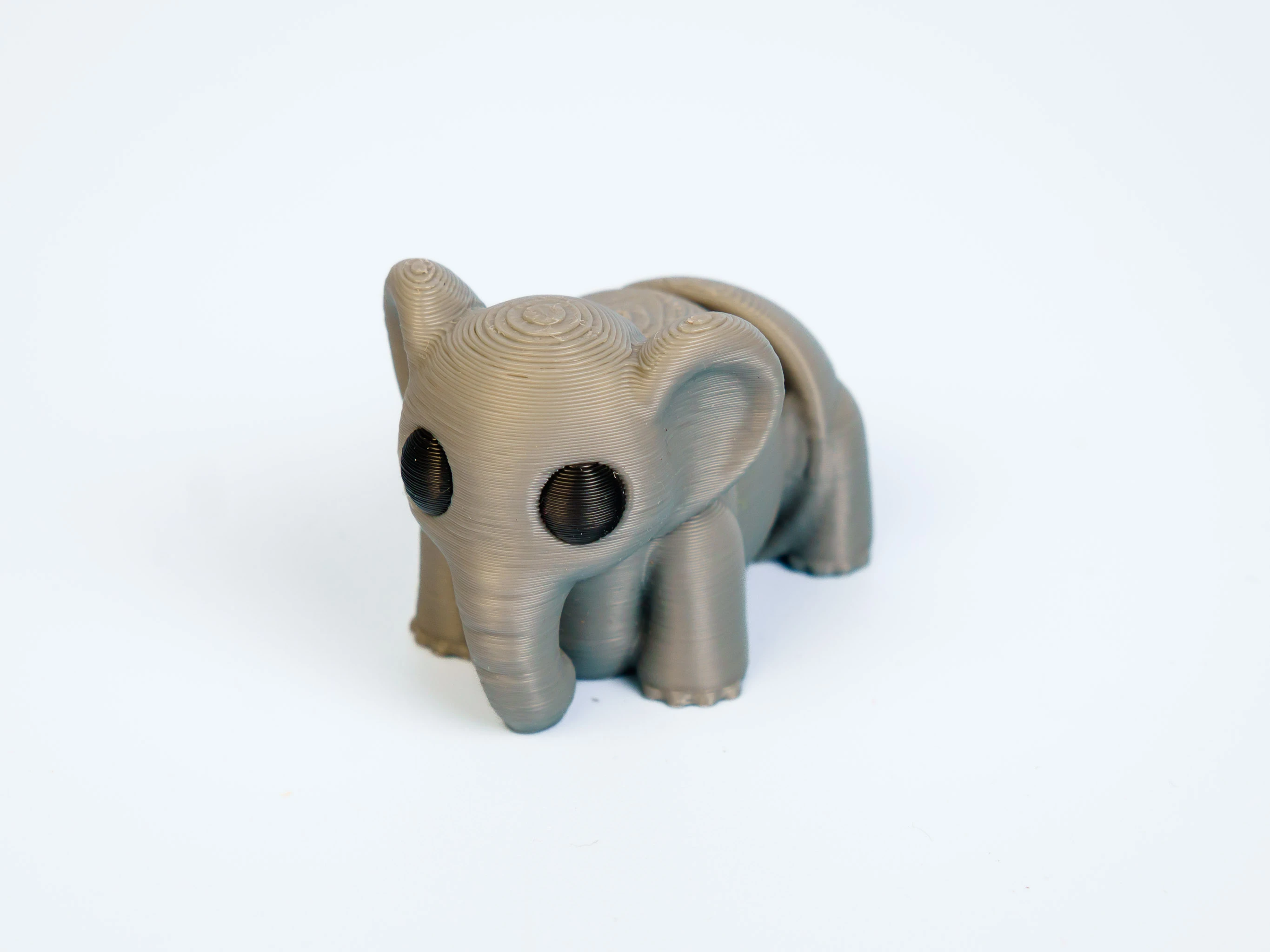 Mini articulated Elephant - front view