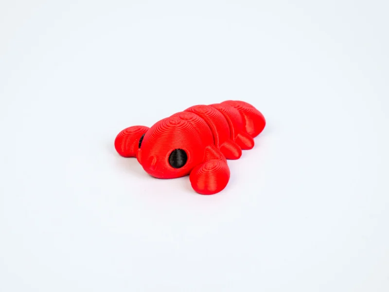 Mini articulated Lobster - front view