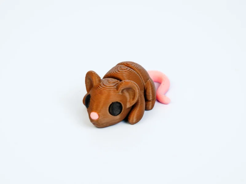 Mini articulated Mouse - front view