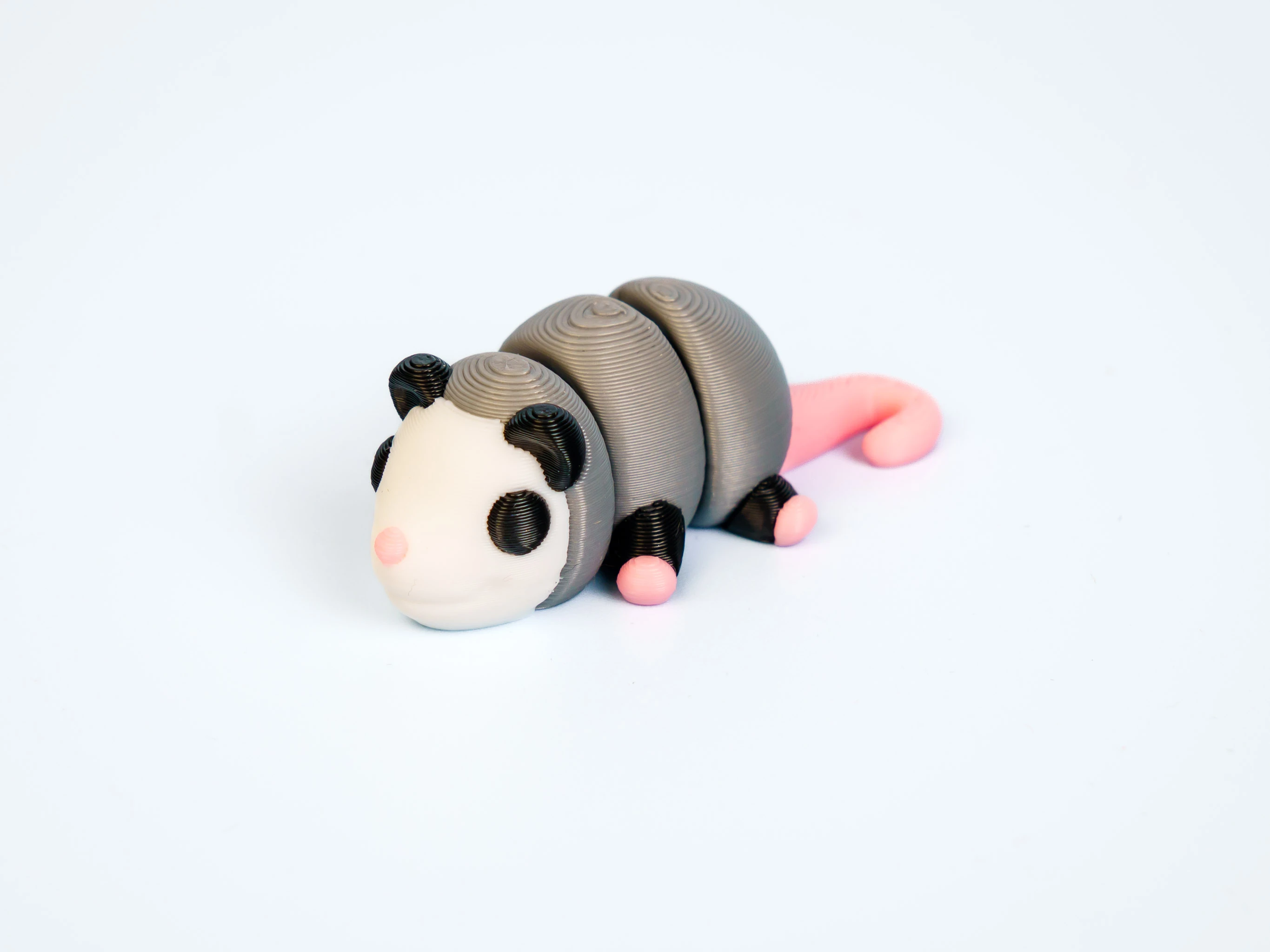 Mini articulated Opossum - front view
