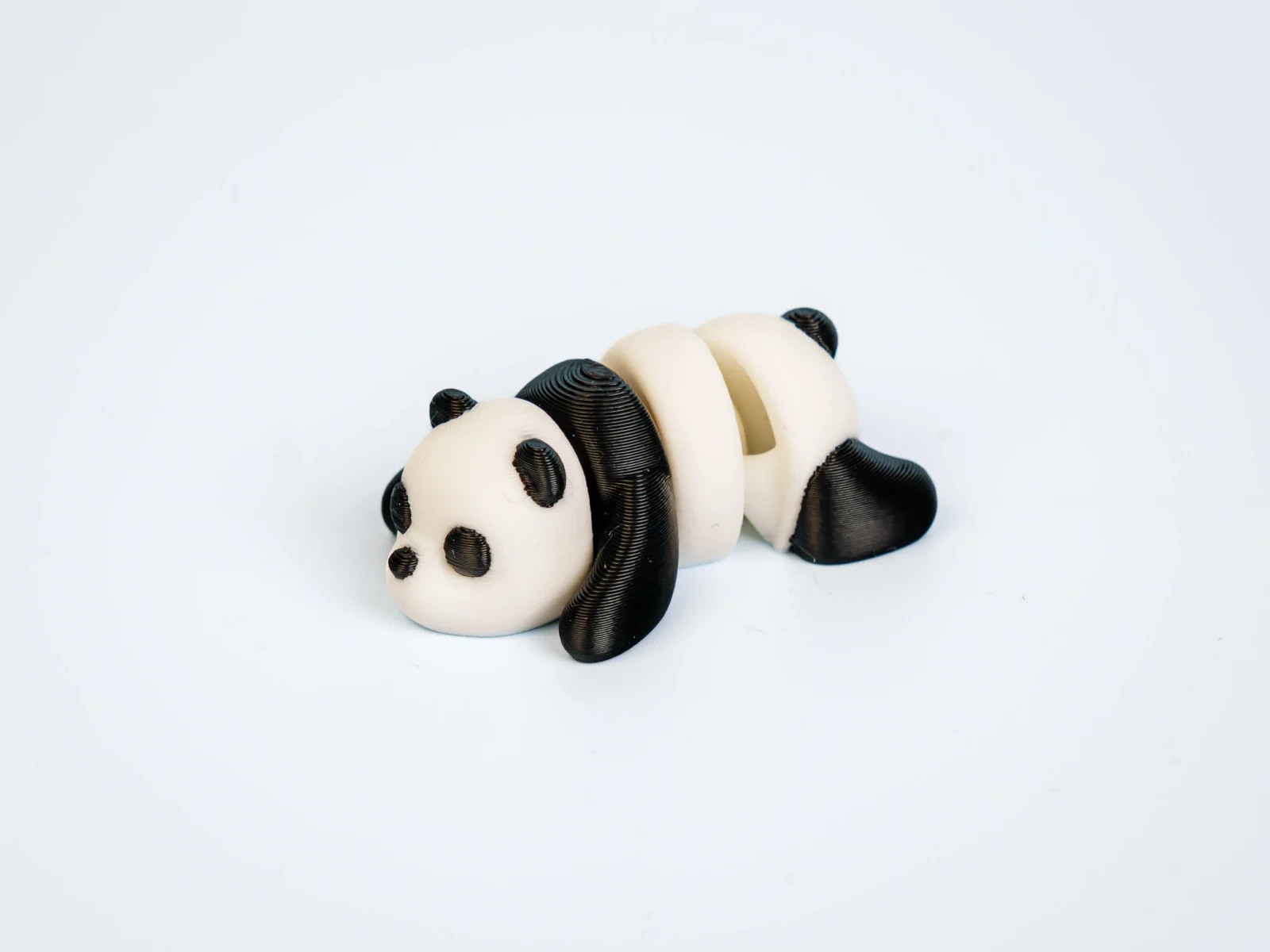 Mini articulated Panda - front view