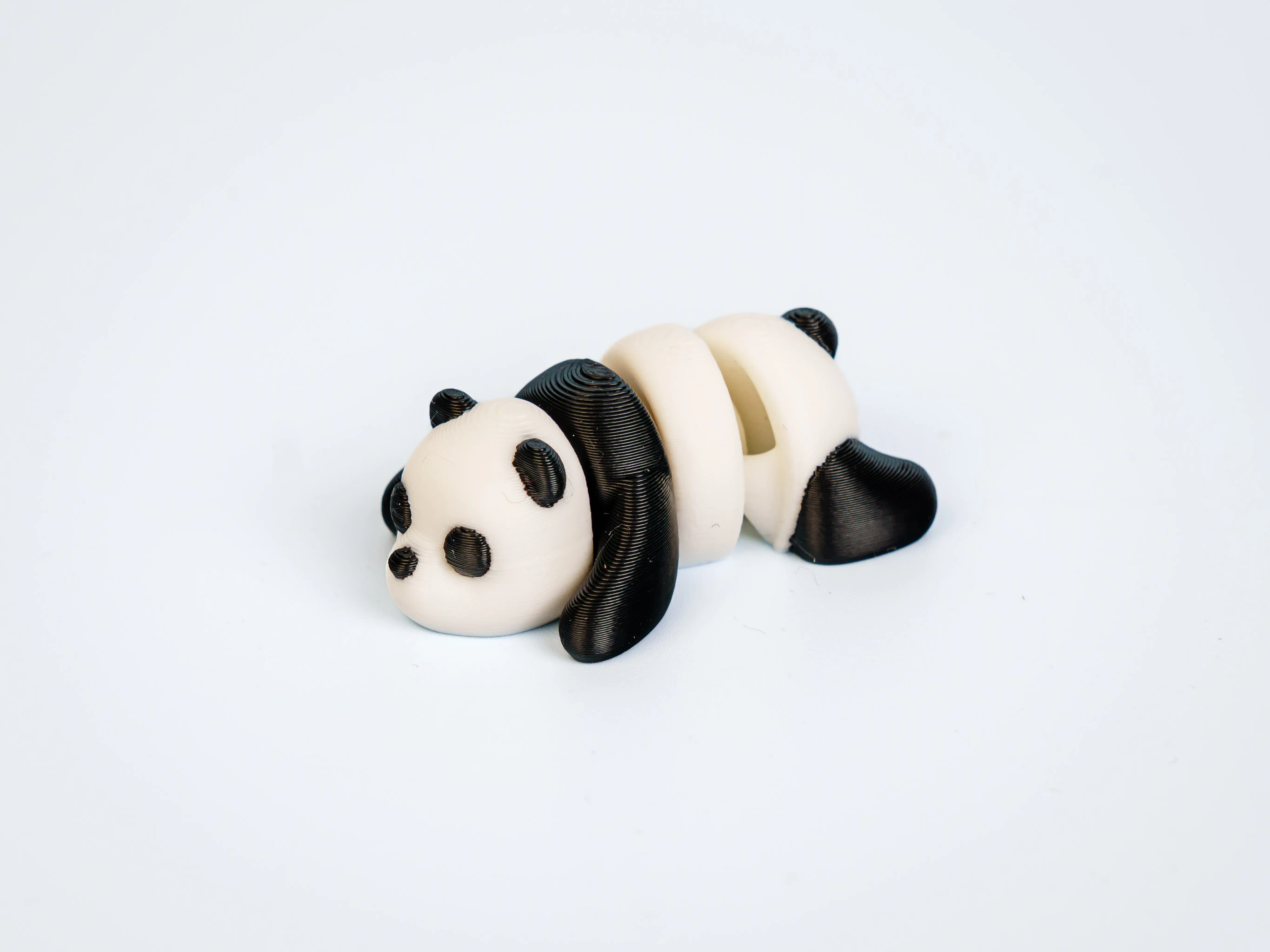 Mini articulated Panda - front view