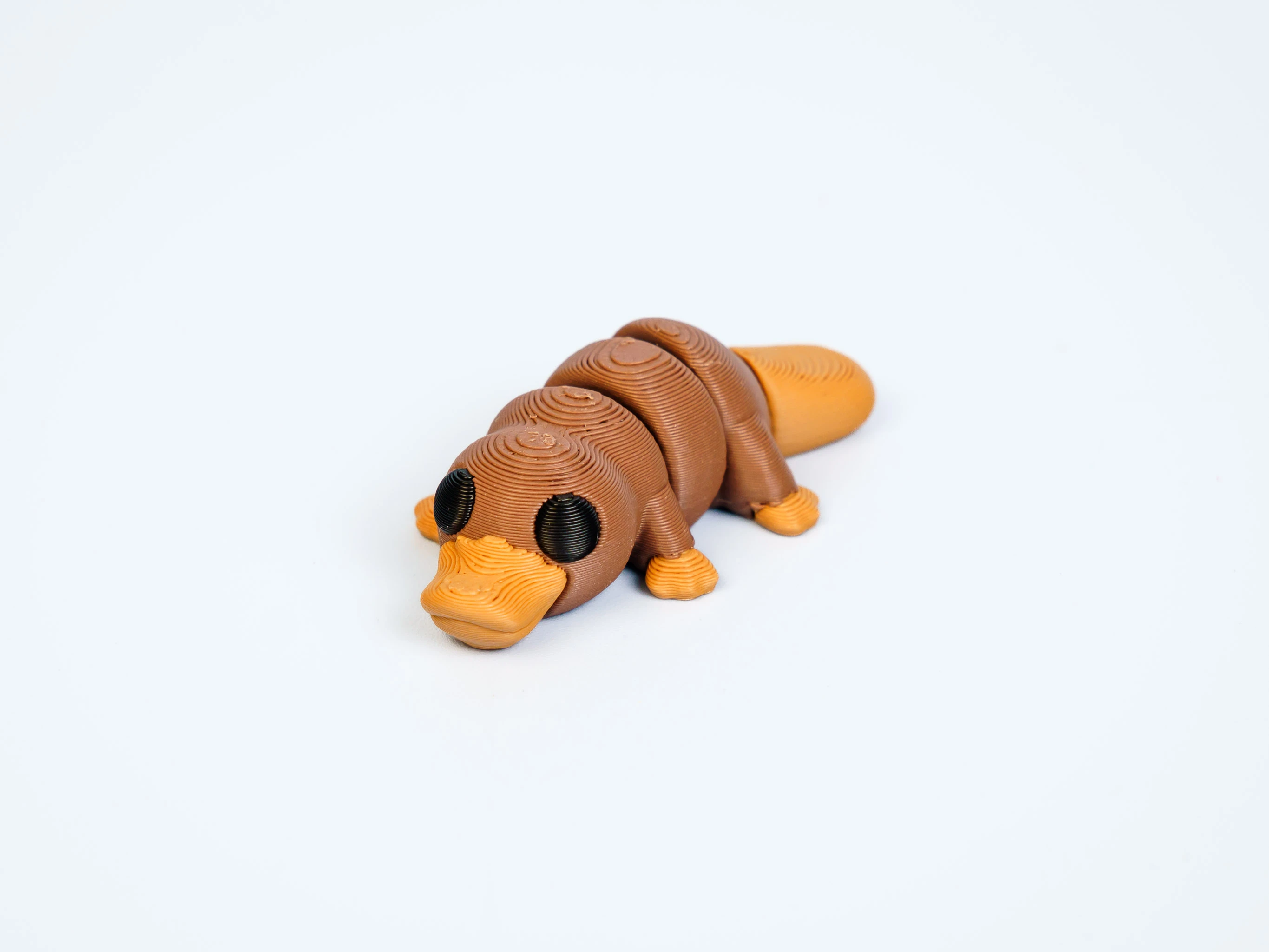 Mini articulated Platypus - front view