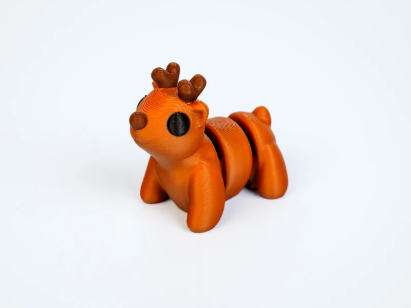 Mini articulated Reindeer - front view