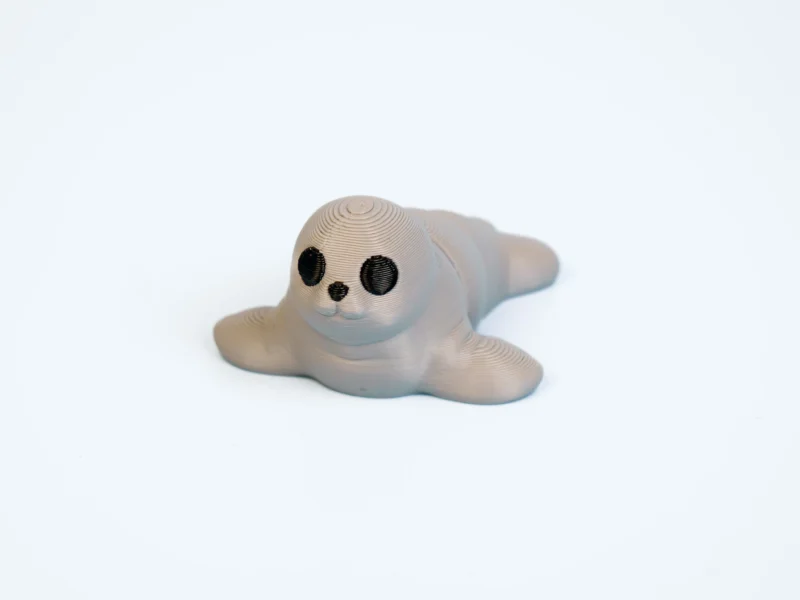 Mini articulated Seal - front view
