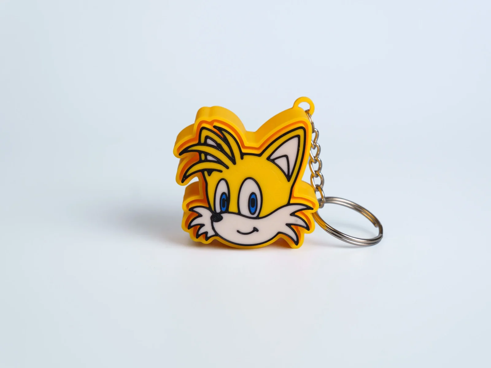 Speedy Critter Crew clicker fidget keychain - yellow fox