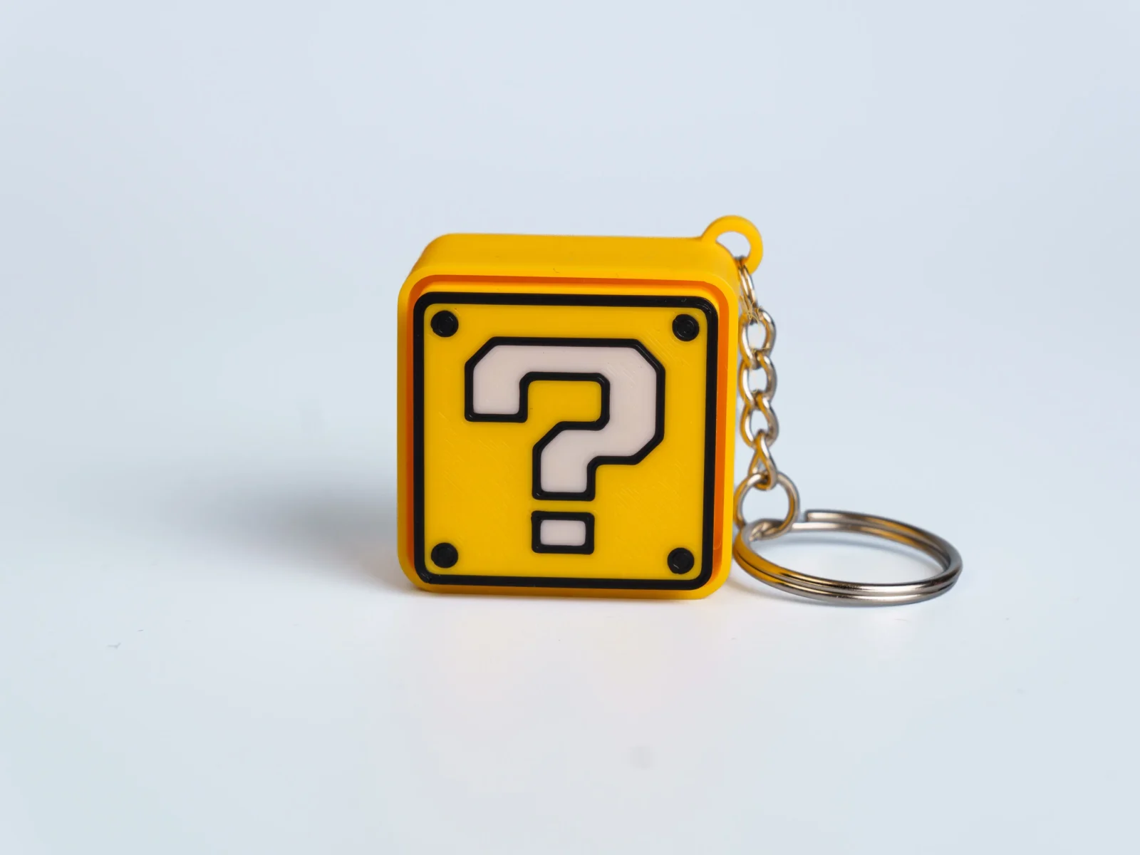 Arcade Quest Icons clicker fidget keychain - mystery block