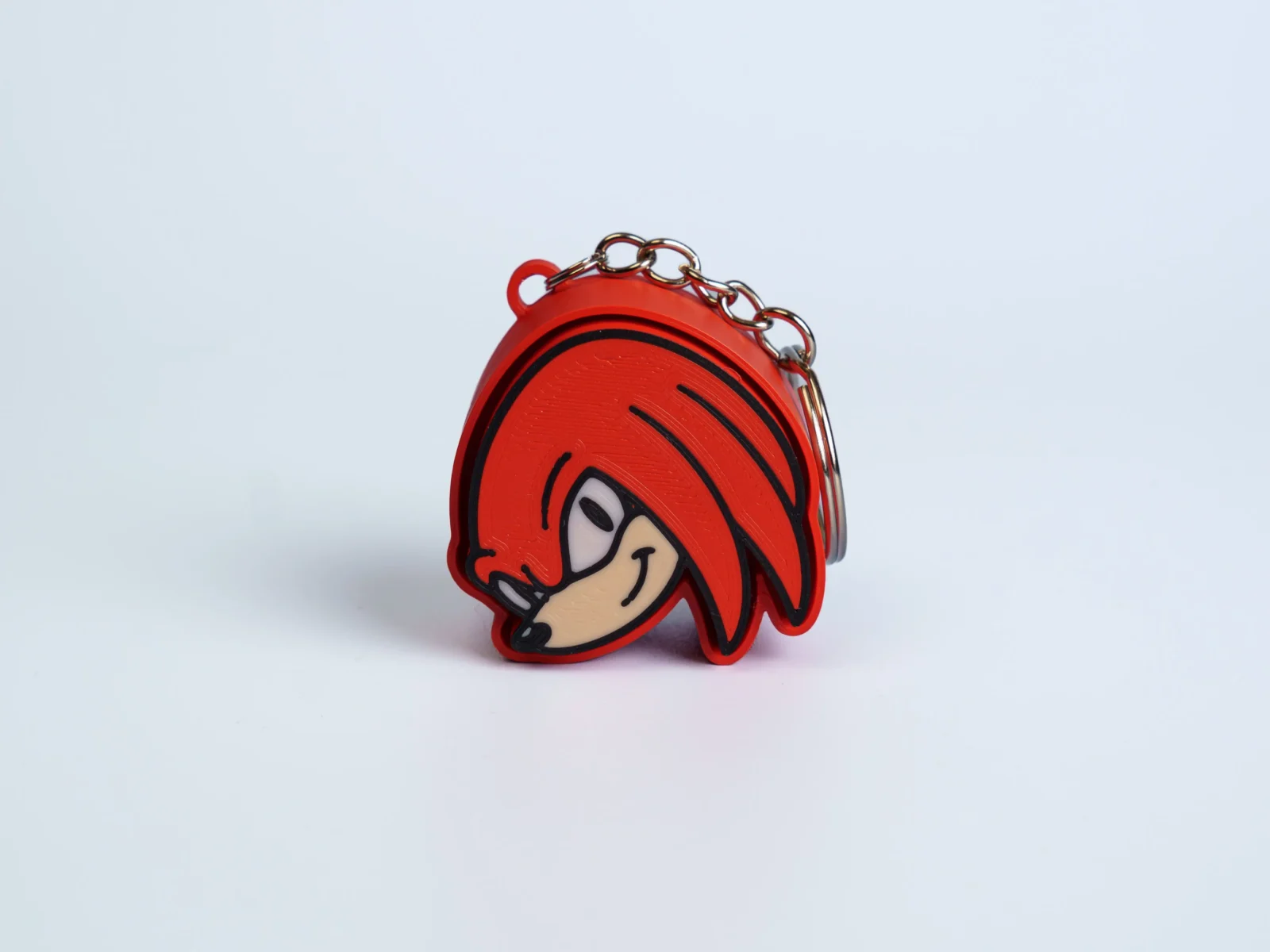 Speedy Critter Crew clicker fidget keychain - red echidna
