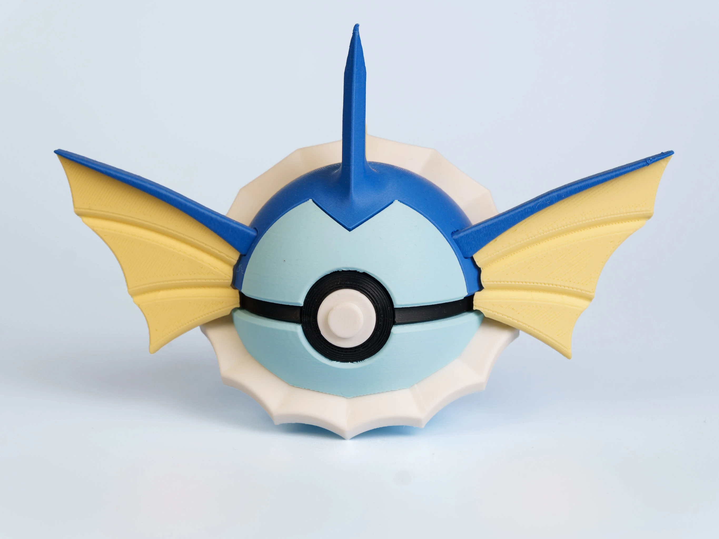 Aqua Morph Tide Creature Ball collectible figure - front view