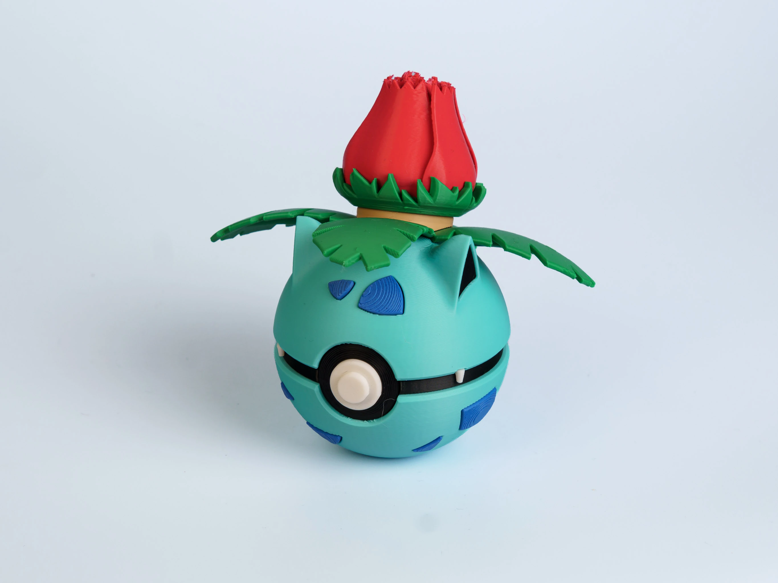 Bloomback Sprout Beast Creature Ball collectible figure - front view