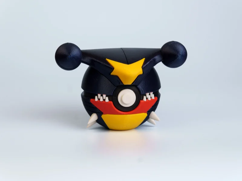 Dragon Landshark Fury Creature Ball collectible figure - front view