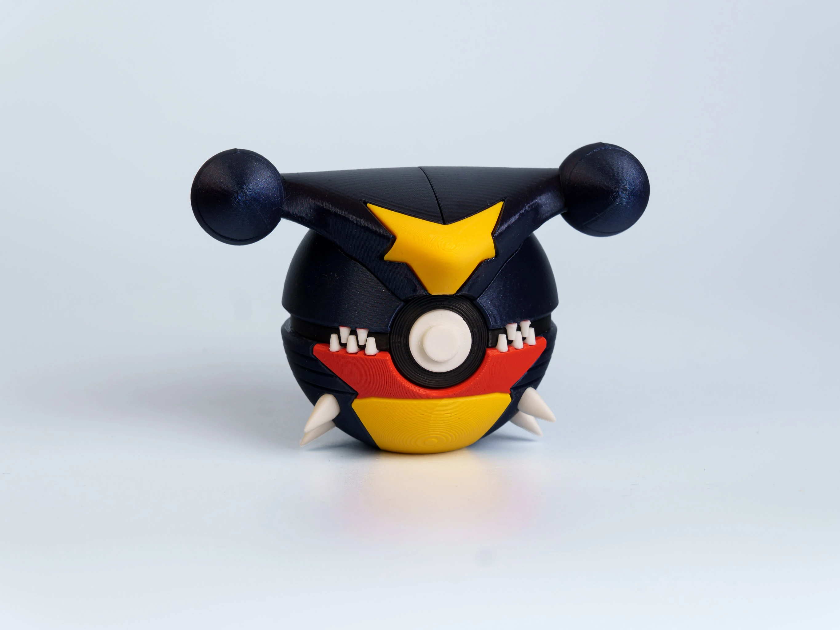 Dragon Landshark Fury Creature Ball collectible figure - front view