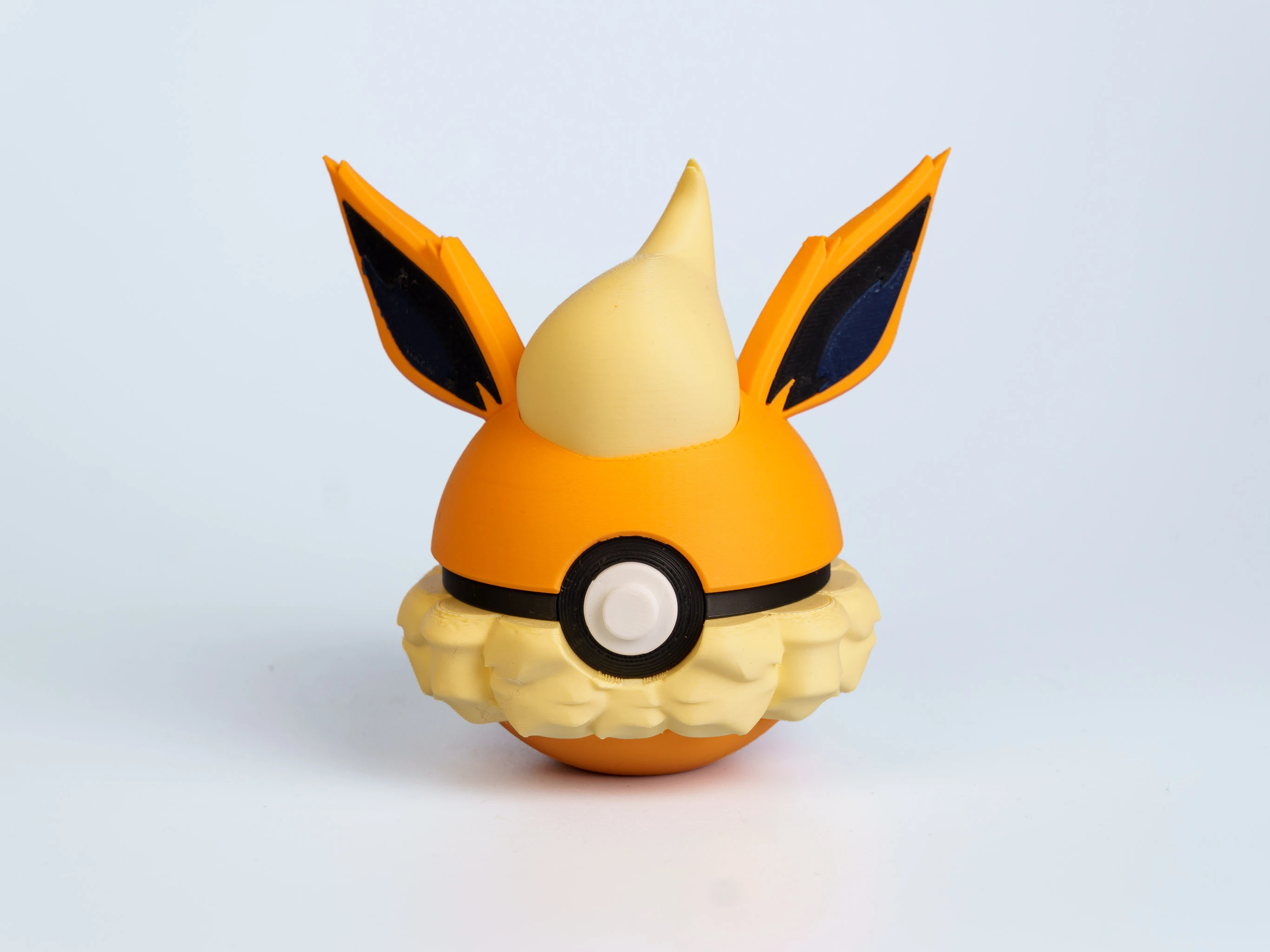 Ember Fox Blaze Creature Ball collectible figure - front view