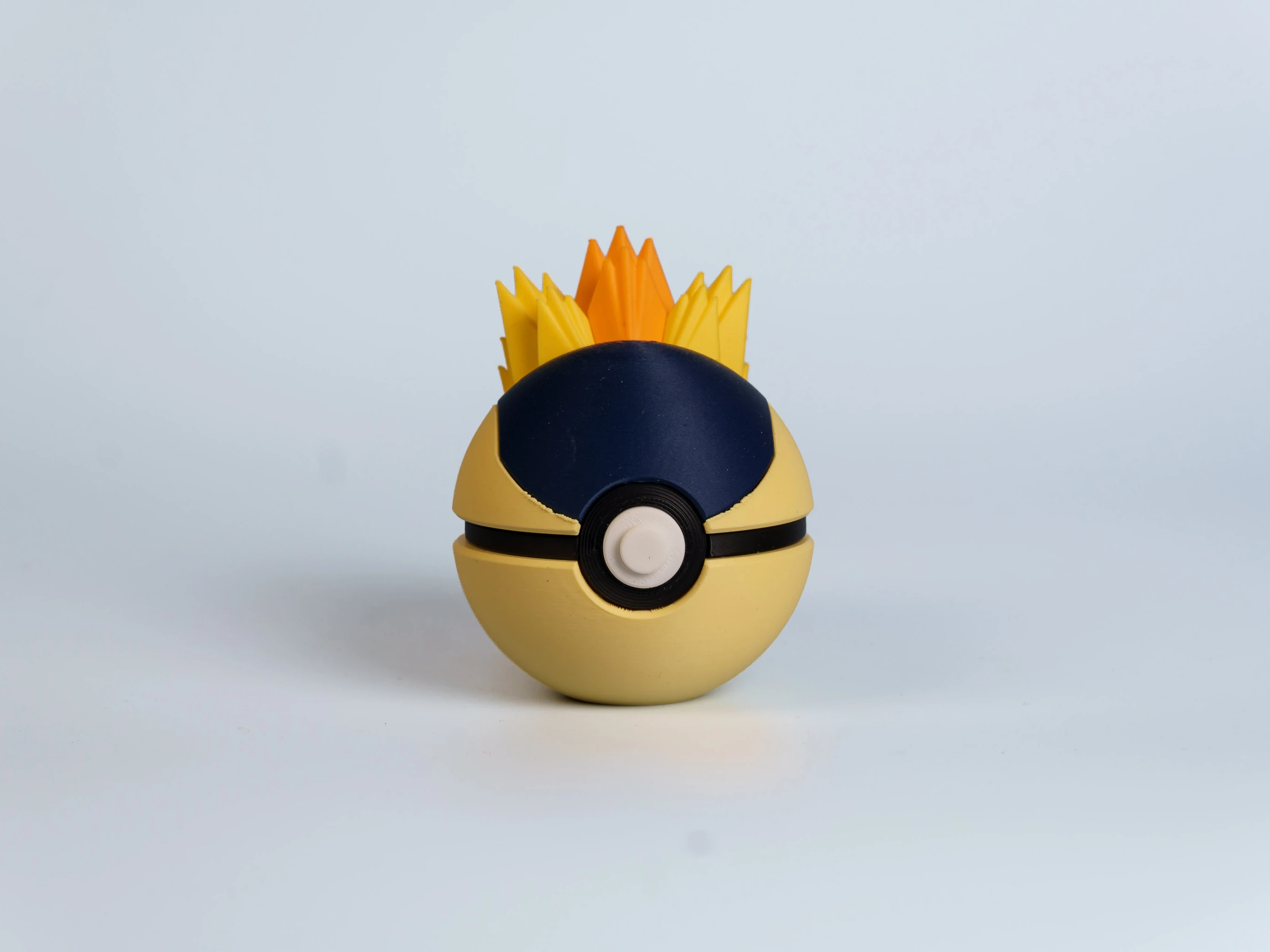 Ember Quilled Spark Creature Ball collectible figure - front view