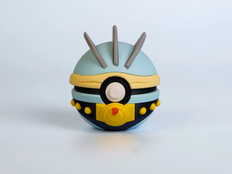 Four Arm Titan Creature Ball collectible figure - front view