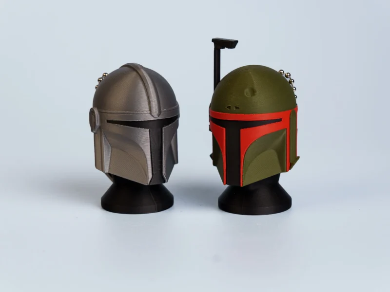 Galactic Bounty Helmets clicker fidget keychain collection