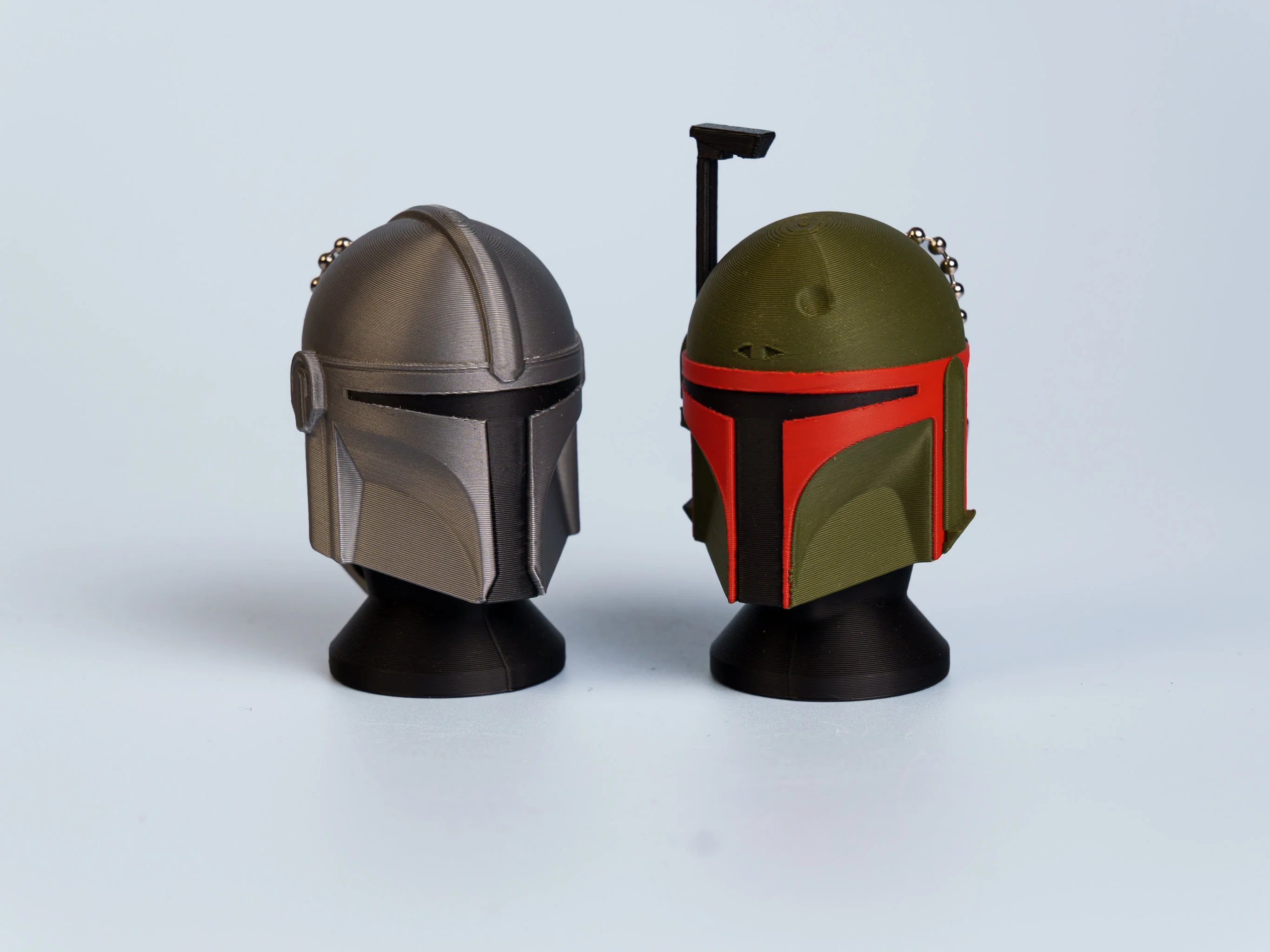 Galactic Bounty Helmets clicker fidget keychain collection
