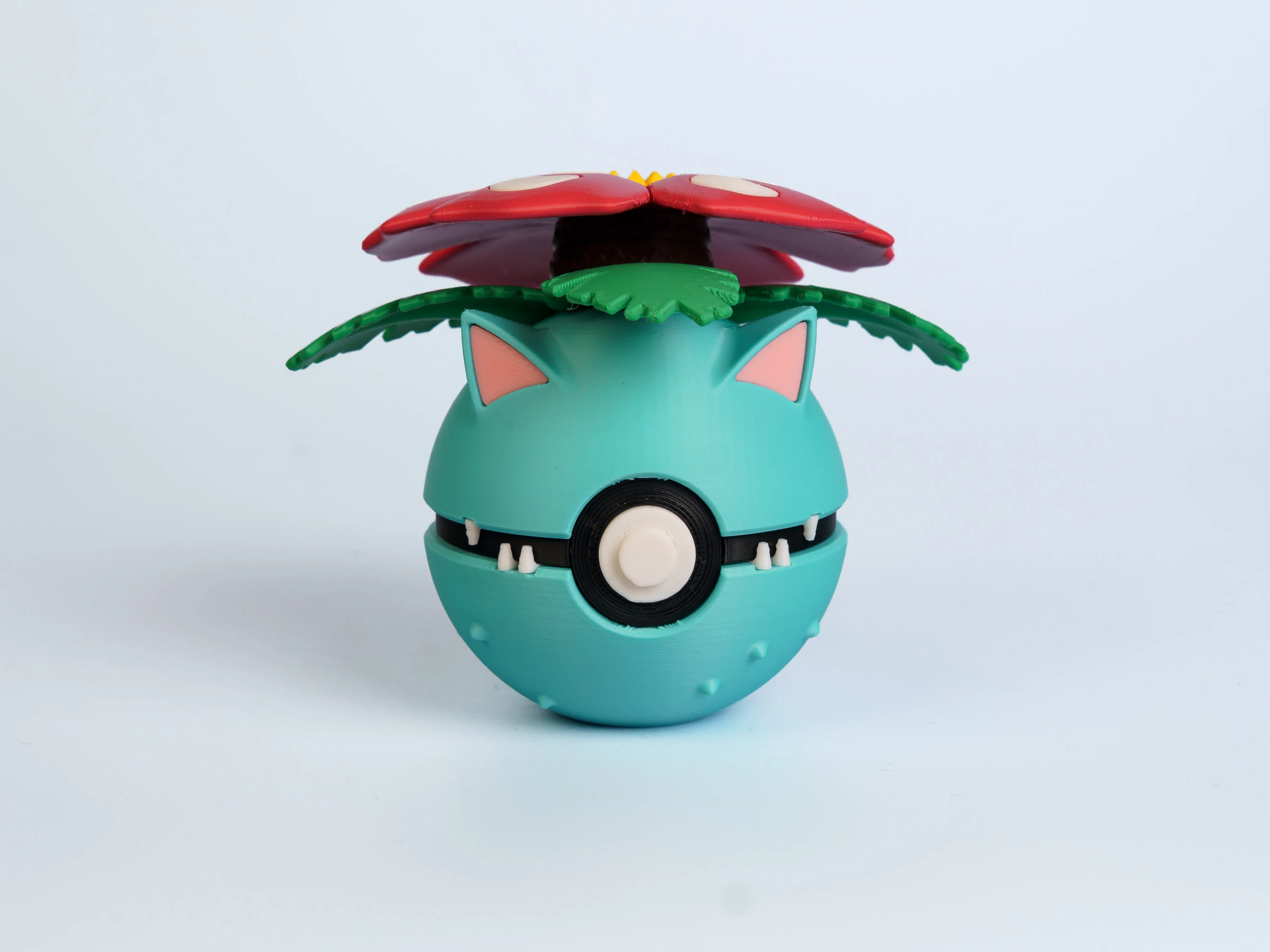 Giant Bloom Toad Creature Ball collectible figure - front view