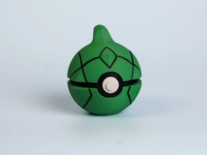 Iron Cocoon Shell Creature Ball collectible figure - front view