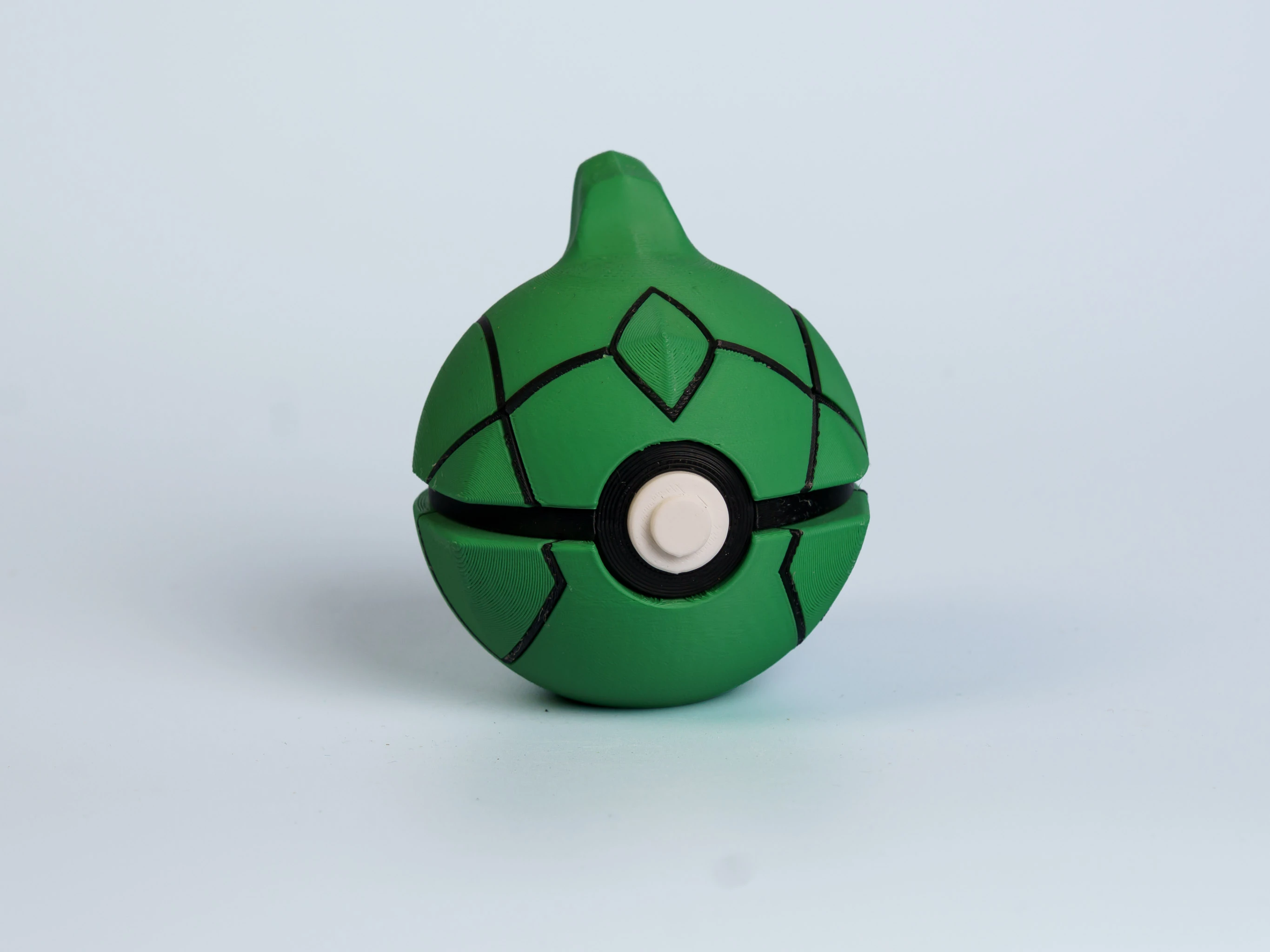Iron Cocoon Shell Creature Ball collectible figure - front view