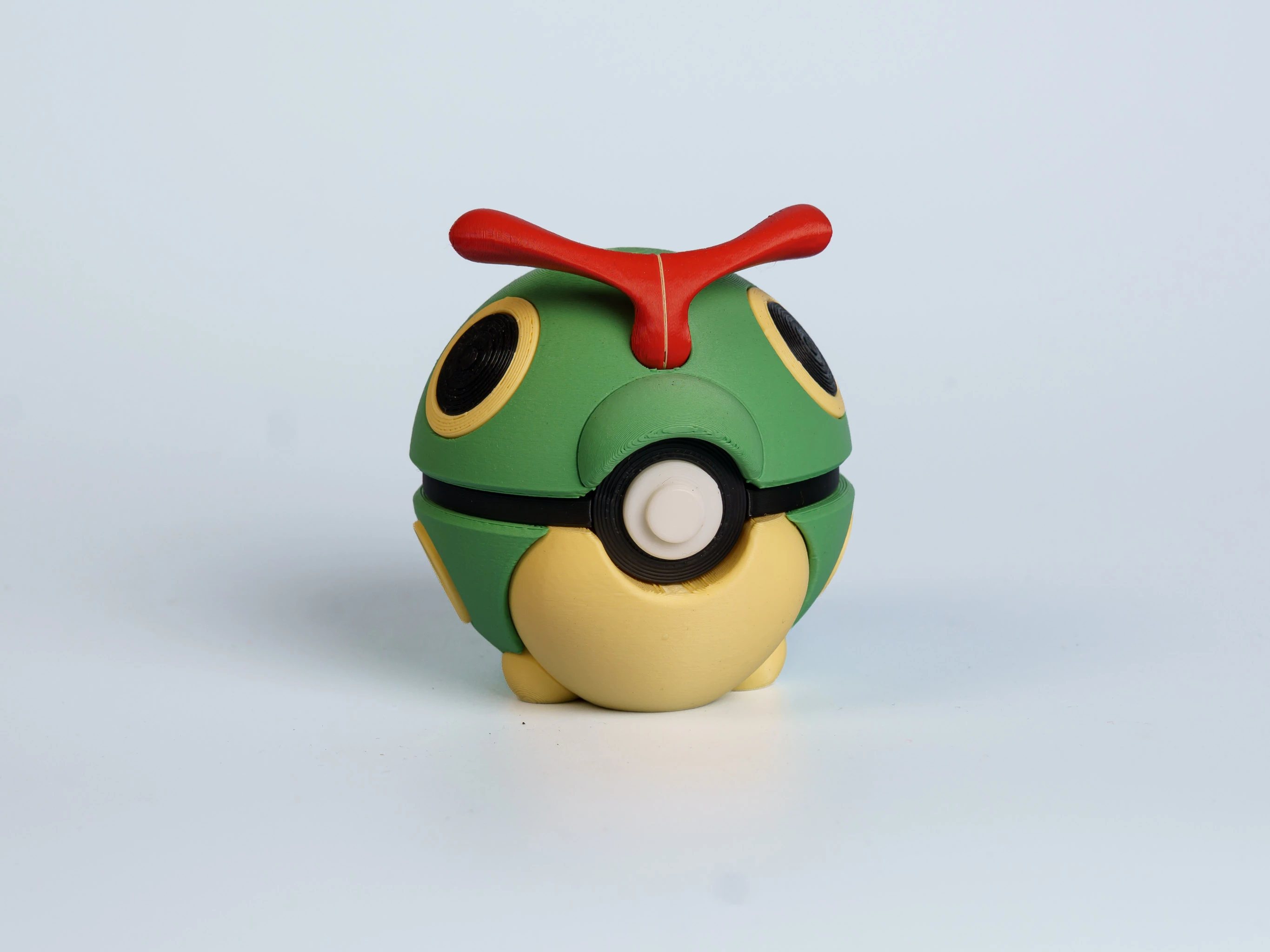 Leaf Trail Crawler Creature Ball collectible figure - front view