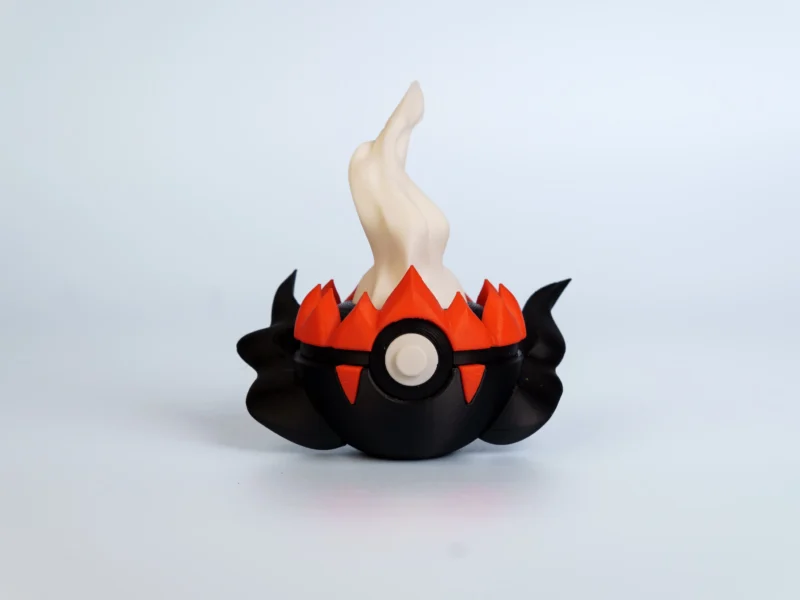 Nightmare Shade Omen Creature Ball collectible figure - front view