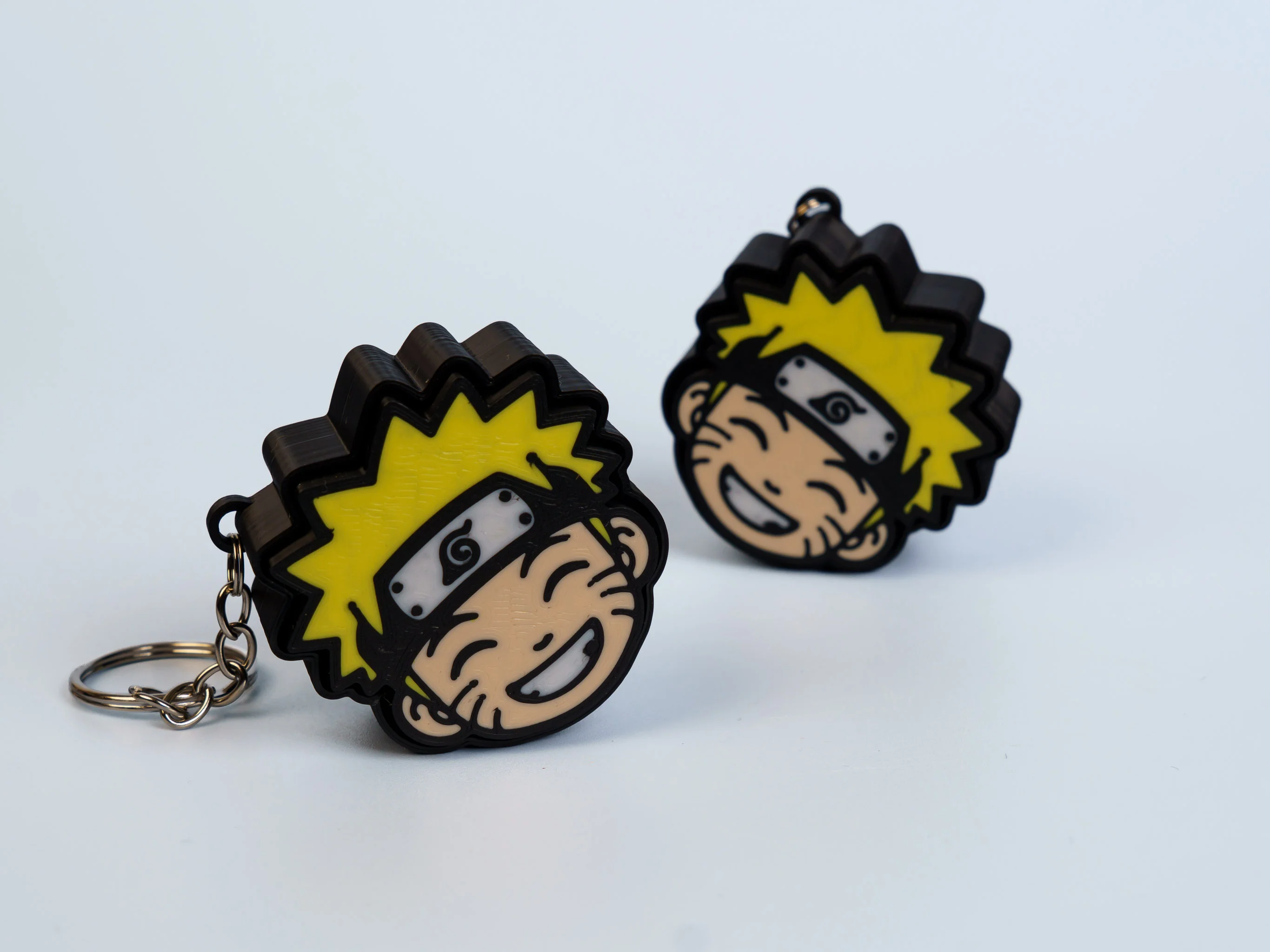 Ninja Hero clicker fidget keychain collection