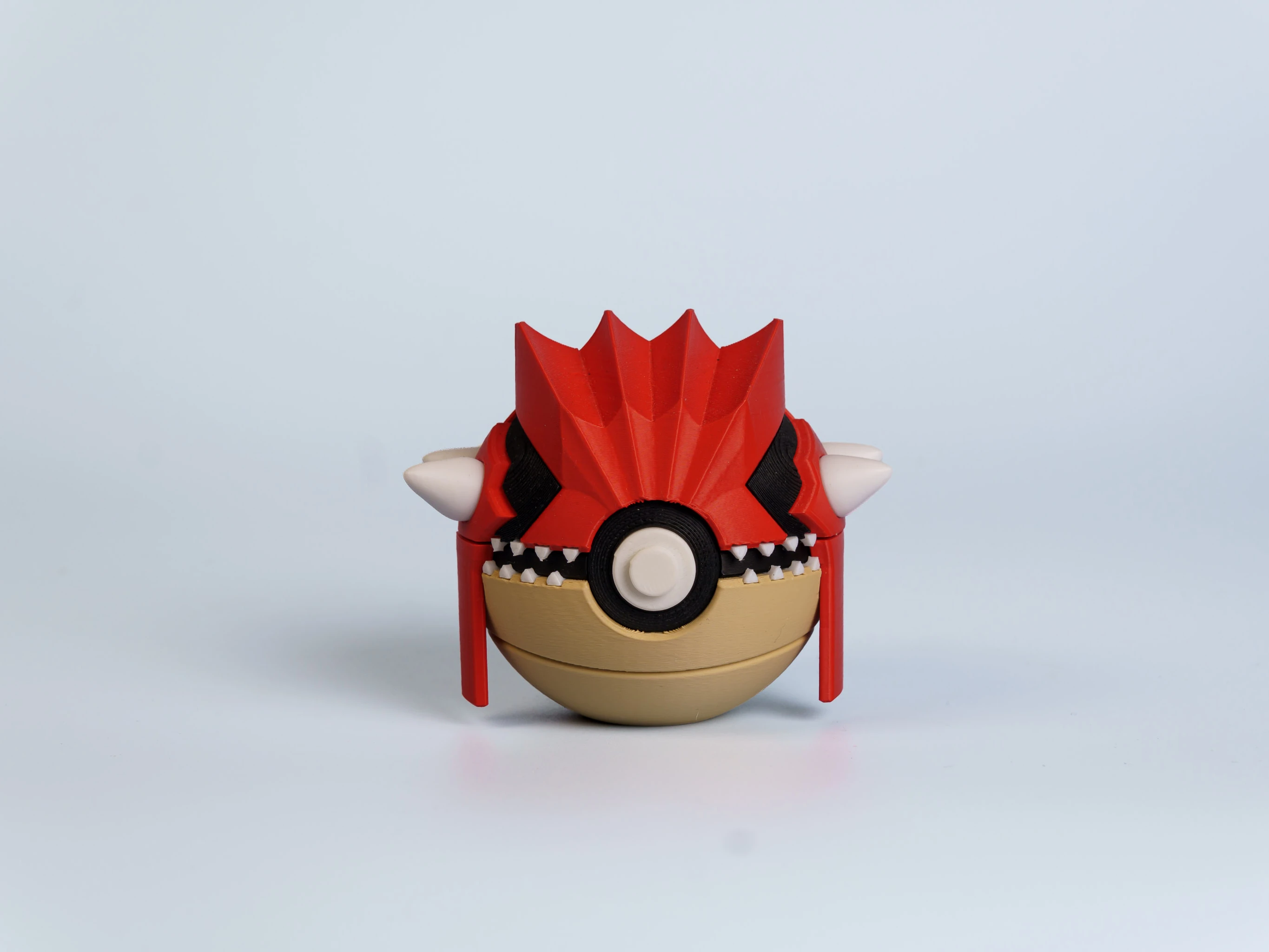 Primal Land Titan Creature Ball collectible figure - front view