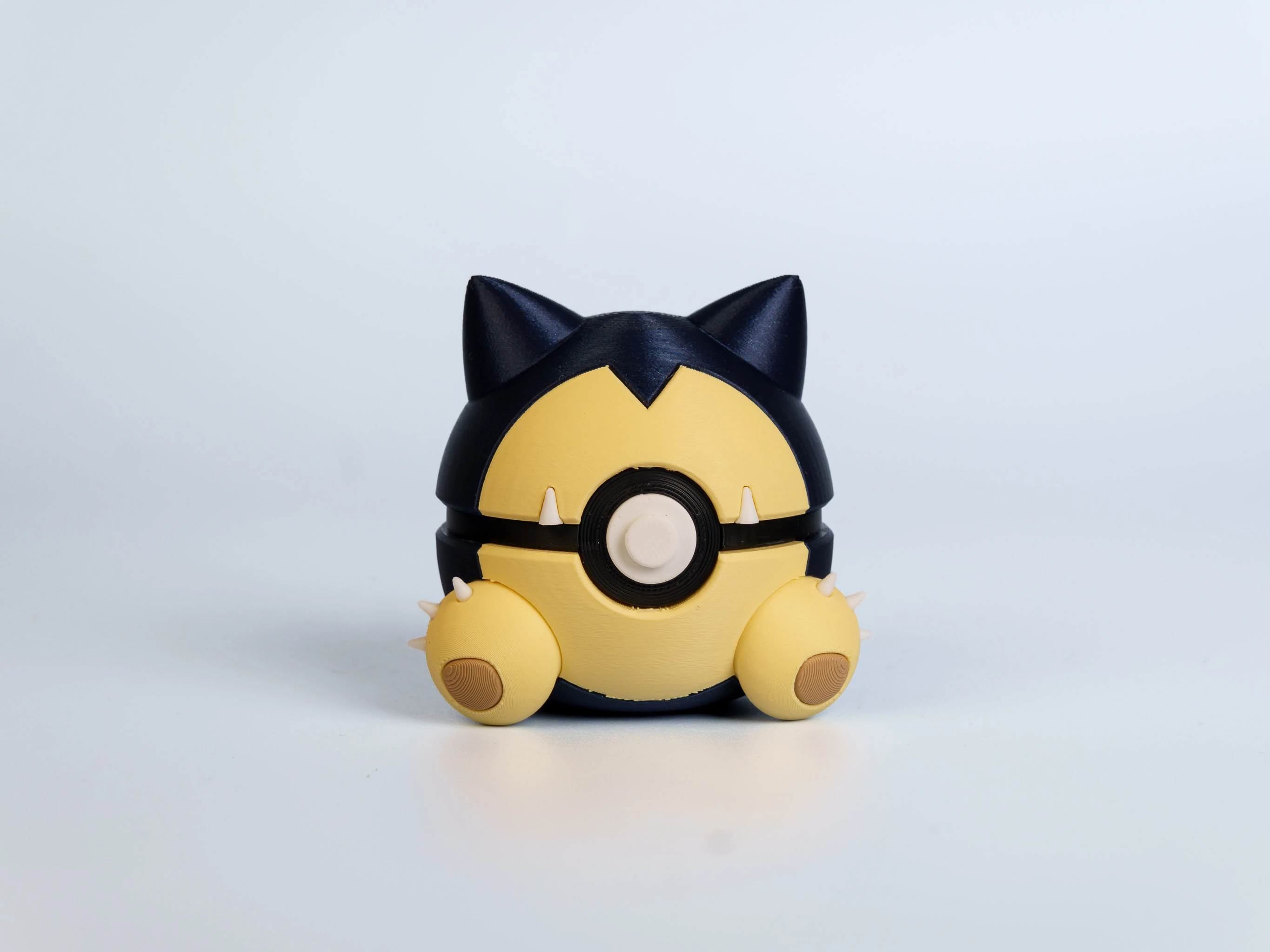 Sleepy Mountain Belly Creature Ball collectible figure - front view