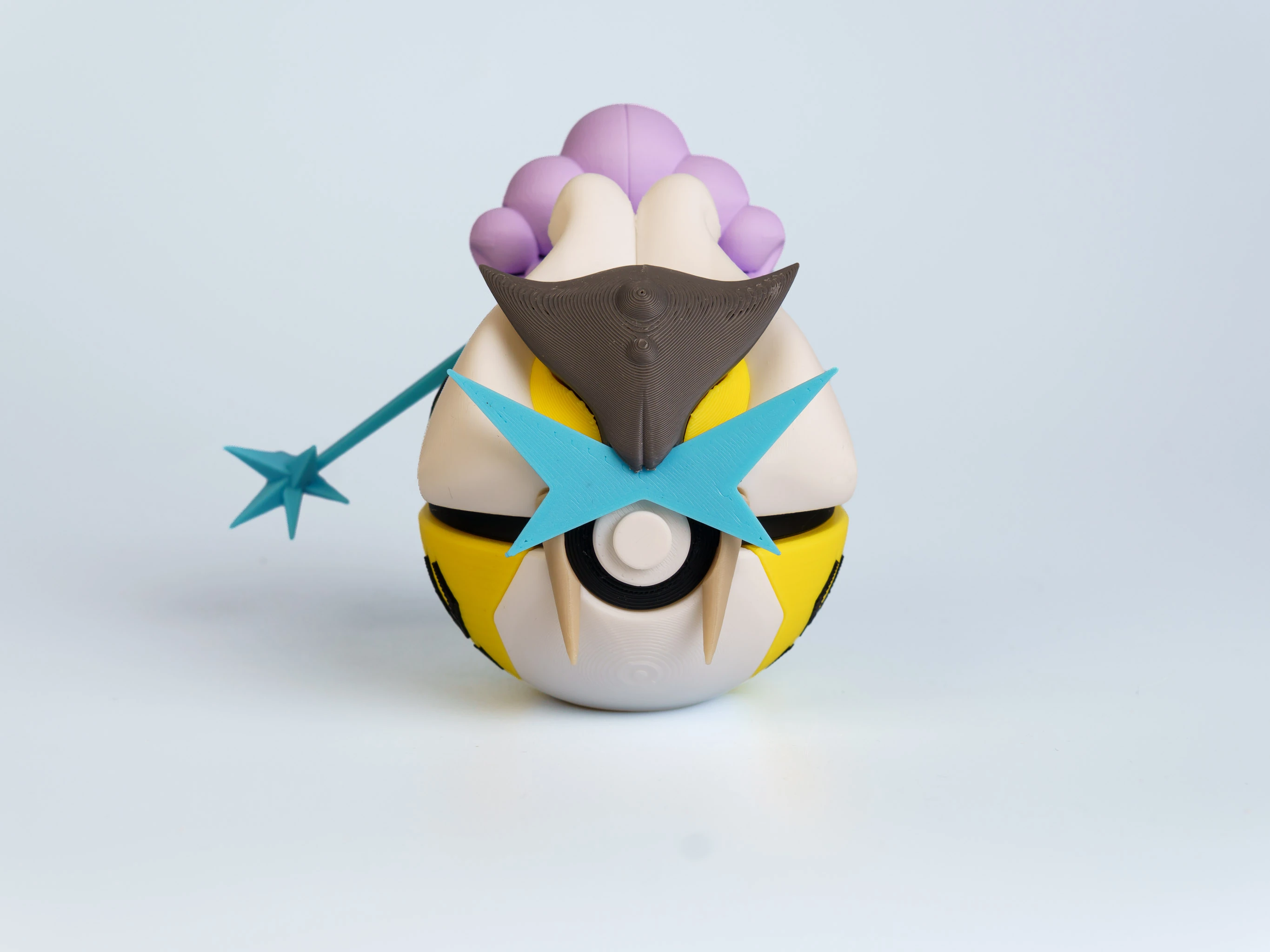 Storm Tiger Surge Creature Ball collectible figure - front view