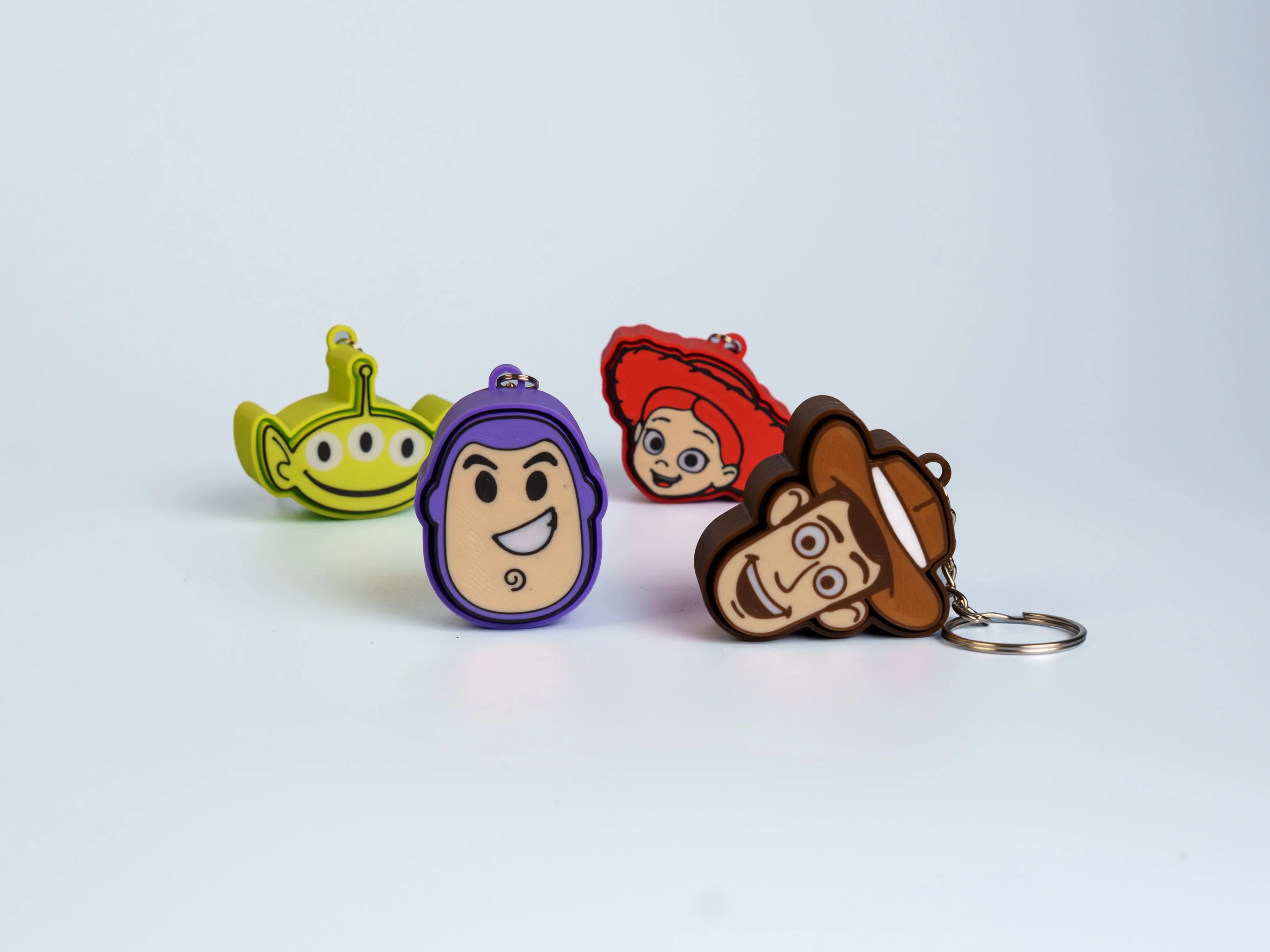 Toy Adventure Crew clicker fidget keychain collection