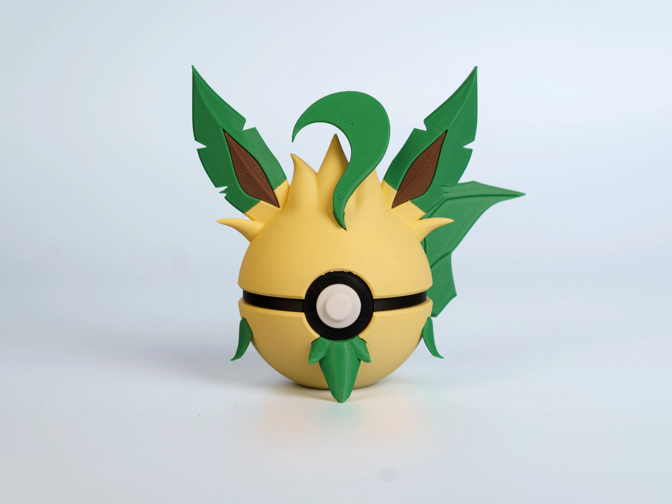 Verdant Fox Sprout Creature Ball collectible figure - front view