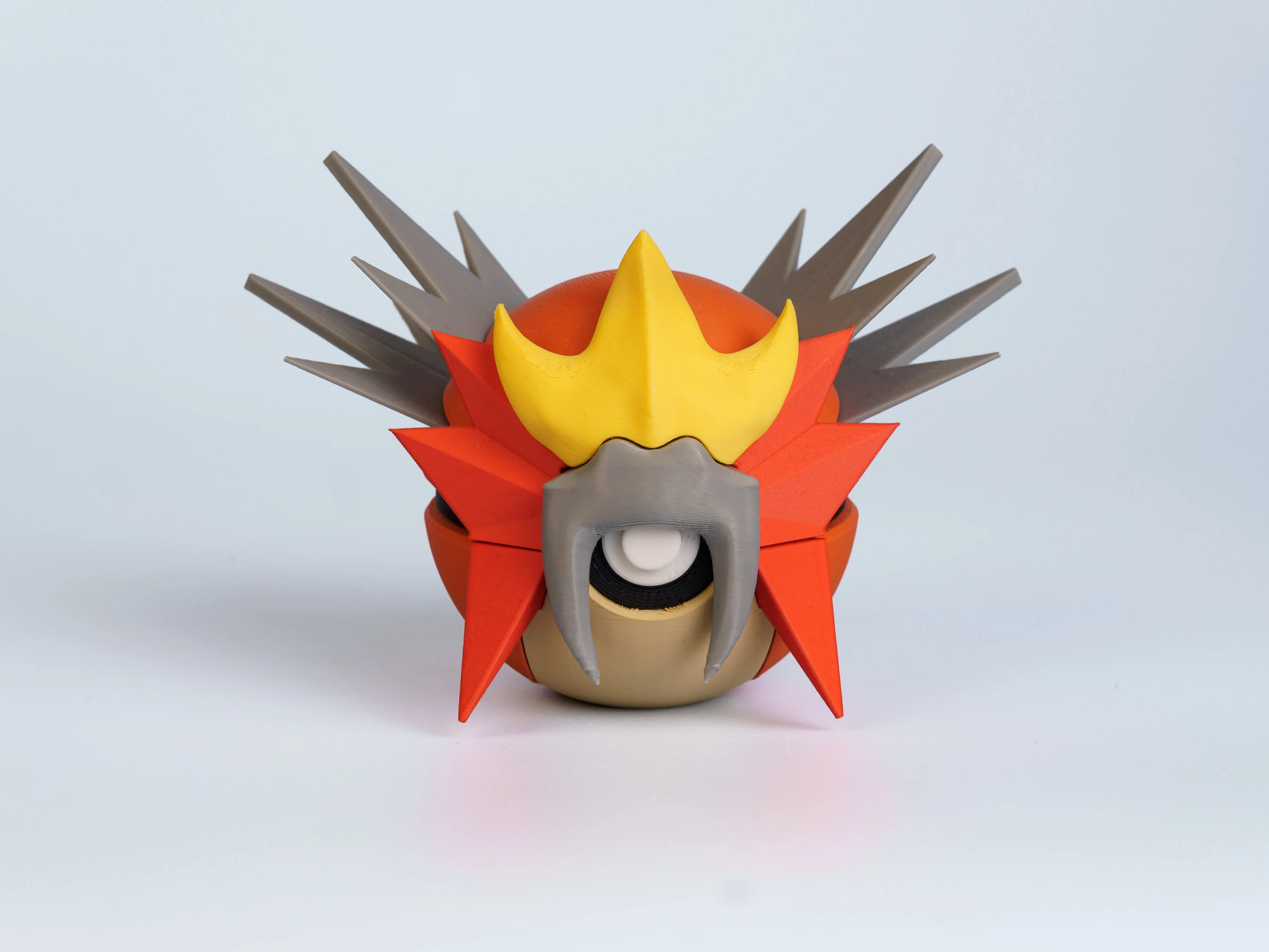 Volcanic Lion Roar Creature Ball collectible figure - front view