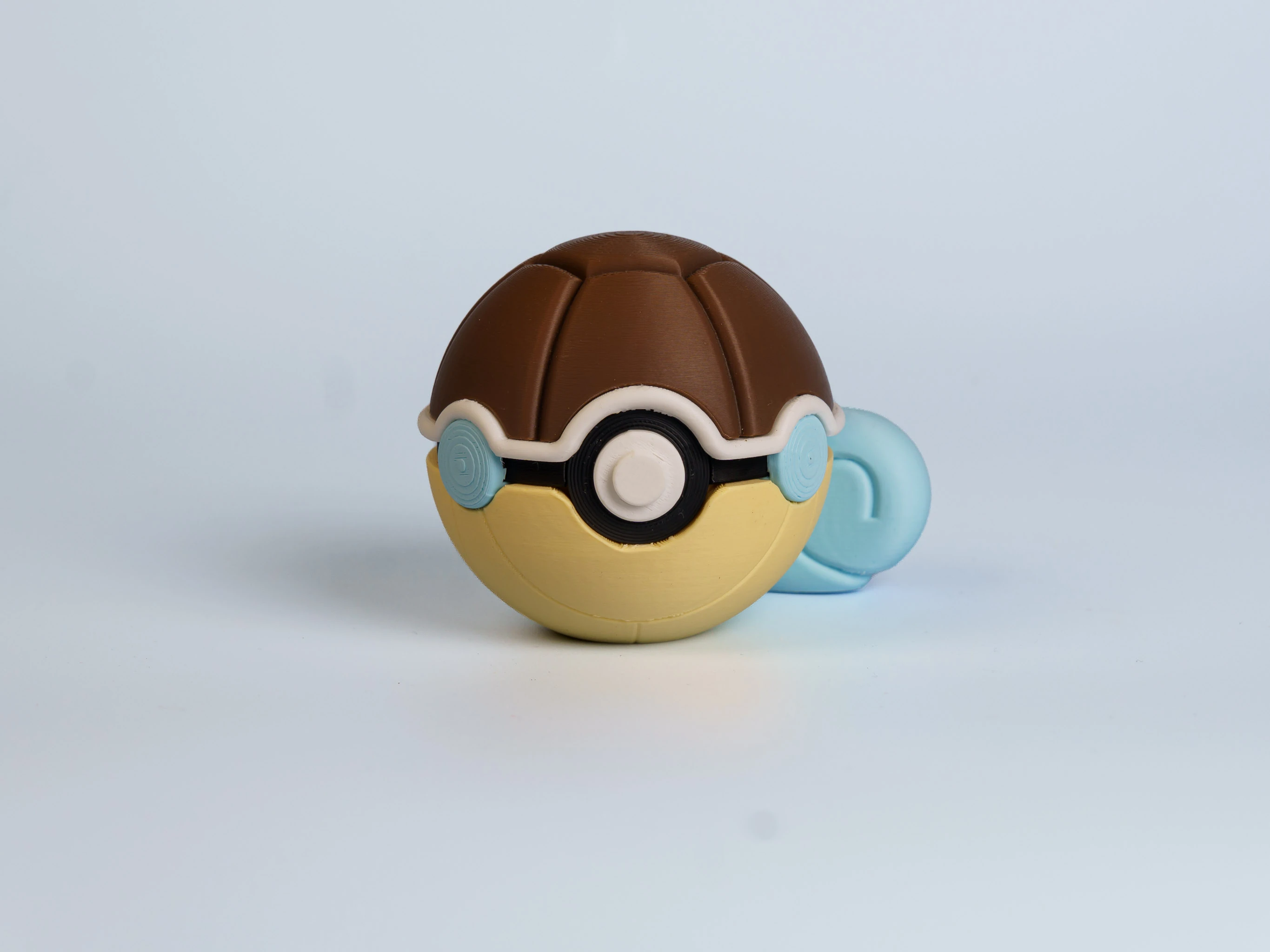 Water Turtle Splash Creature Ball collectible figure - front view